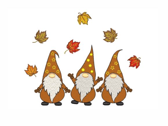 Autumn Gnomes: A Seasonal Embroidery Review for Holiday Makers