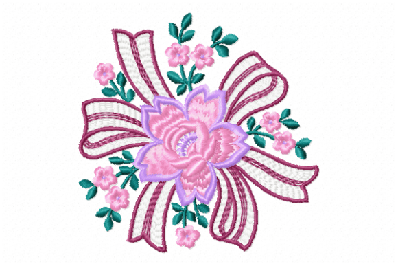 Floral Ribbon: A Versatile Design for Etsy Sellers