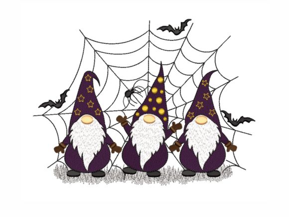 Halloween Gnomes: A Designer’s Review for Boutique Apparel Embroidery