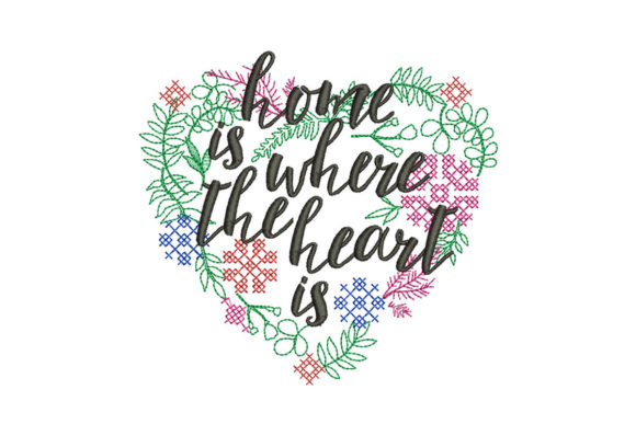 Home is Where the Heart is – A Seasonal Embroidery Review