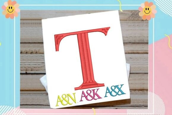 Letter T Split Monogram Logo: A Sharp Addition for Etsy Embroidery Sellers