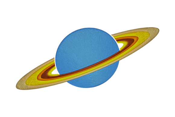 Planet Embroidery: A Cosmic Touch for Craft Fair Creations