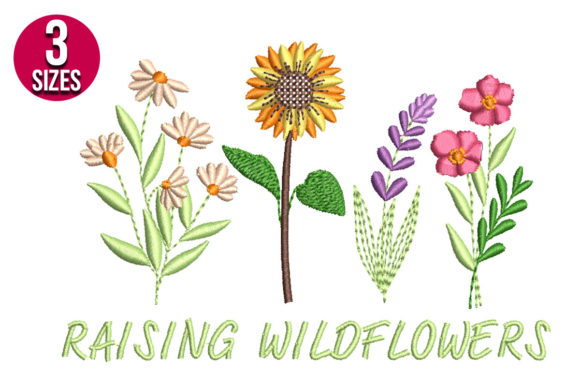 Raising Wildflowers Embroidery Design Review