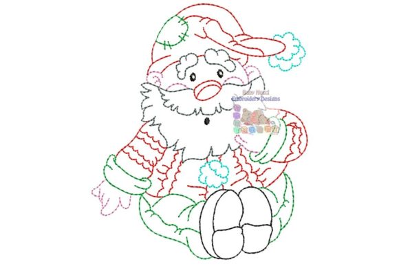 Surprised Santa Multicolor Character Review