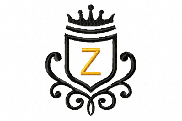 Vintage Royal Letter Z: A Seasonal Embroidery Staple?